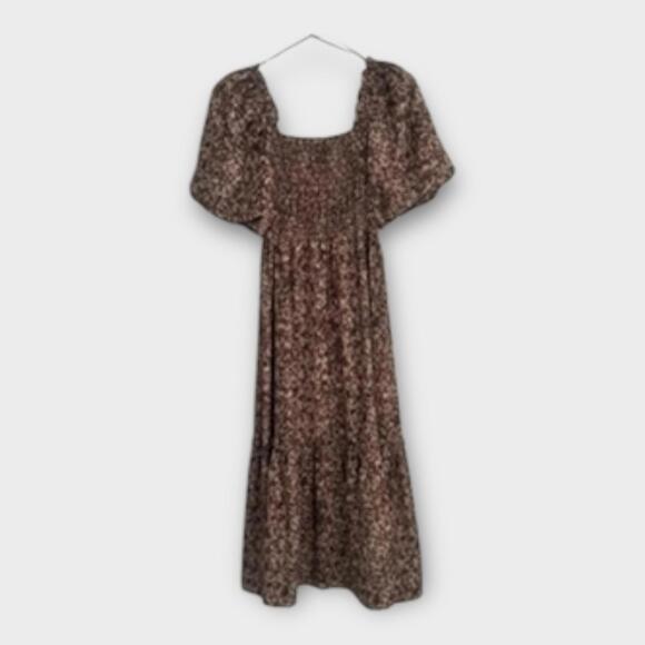 NWT Moon River Maxi Smocked Dress Size Small - Picture 5 of 11